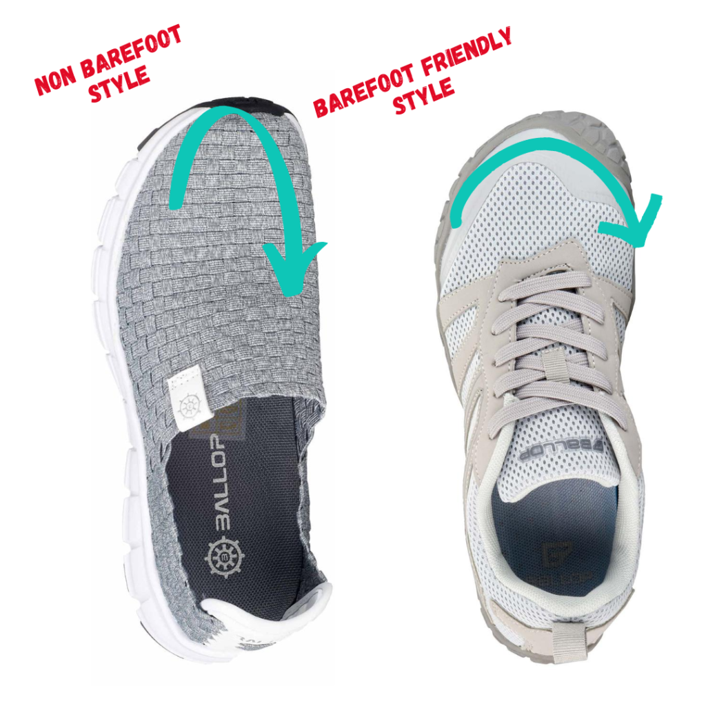 ballop pellet barefoot sneaker