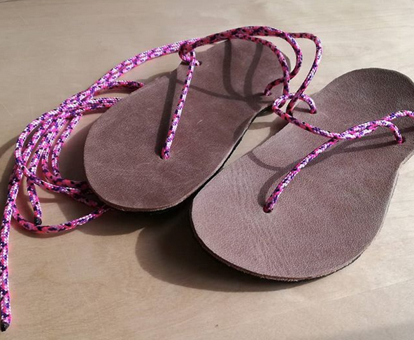 Erika Huarache Sandals - Lavender — Agave Girl Boutique