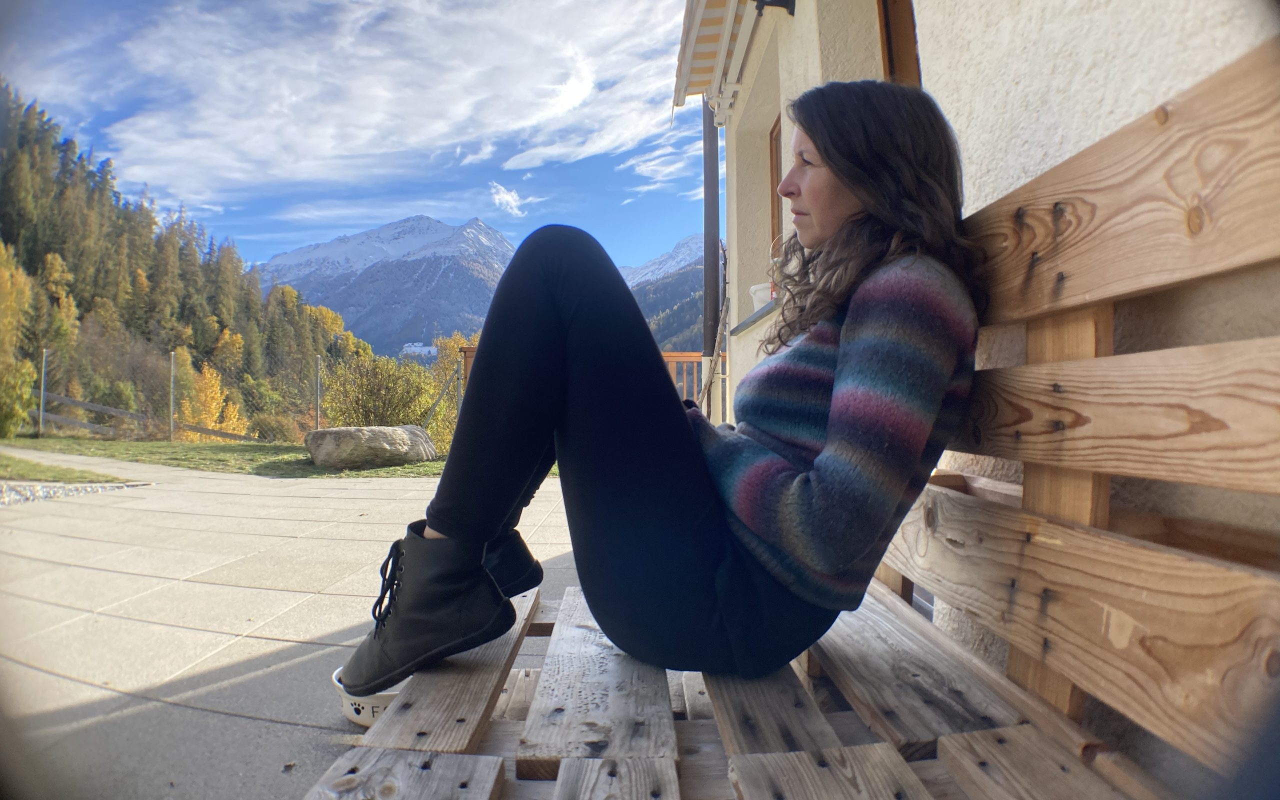 Girl wearing Belenka Nord Boots